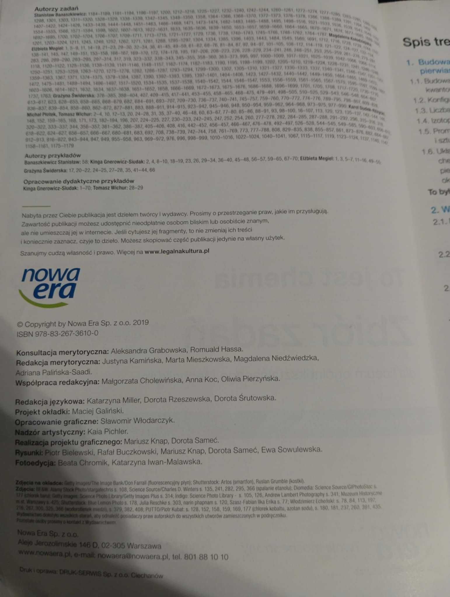 To jest chemia 1 - zbiór zadań