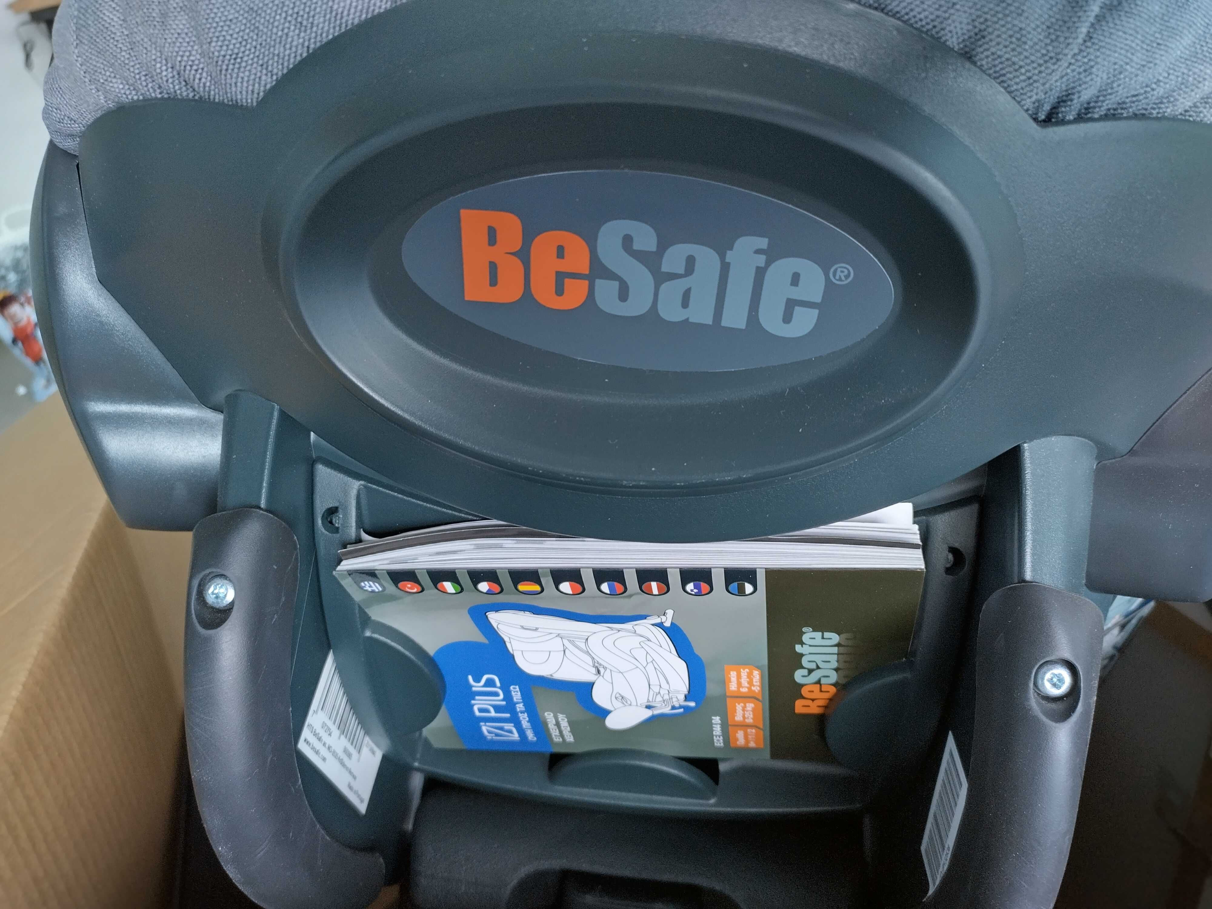 Fotelik tyłem BeSafe iZi Plus X1 + gratisy