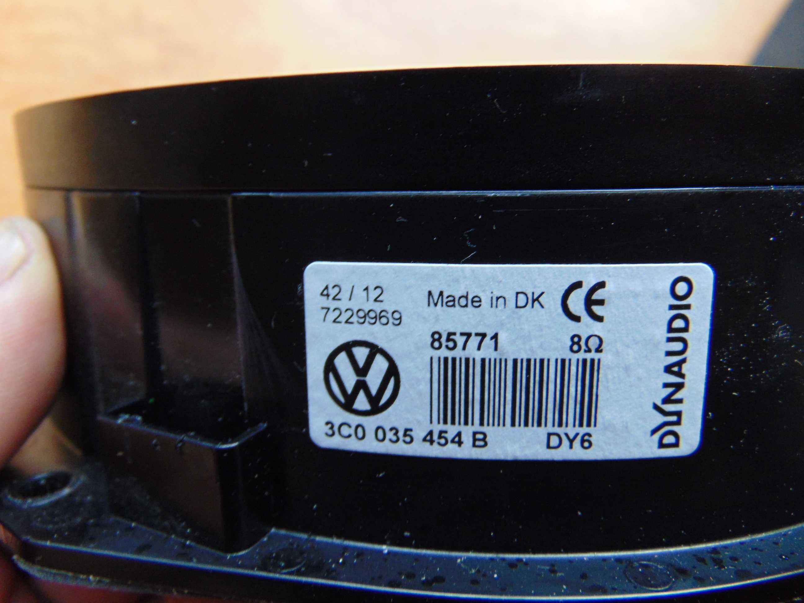 głośniki car audio dynaudio vw passat b7 b6 cc