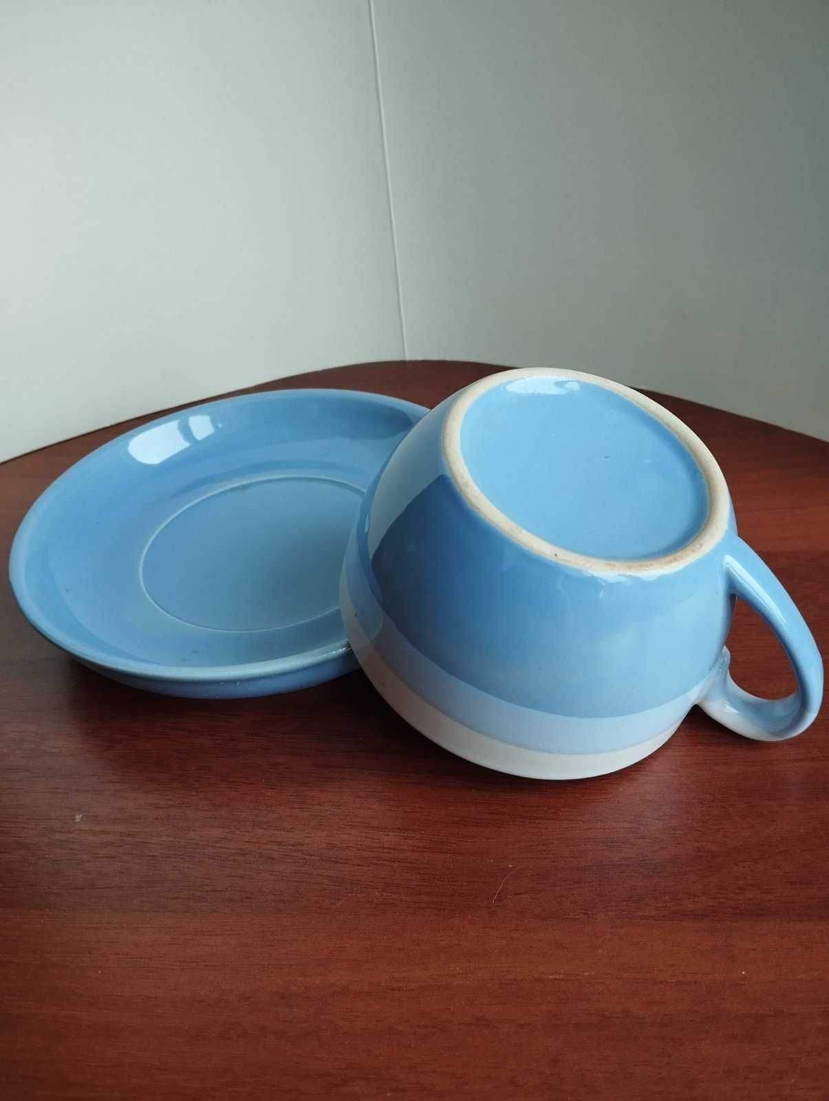 Чайная пара тарелка кружка