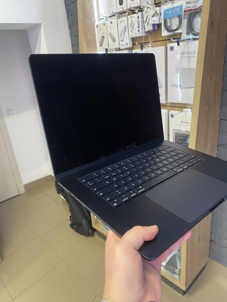 Ноутбук MacBook Air 15" M2 8/256GB/8CPU/10GPU Midnight (MQKW3) 2023