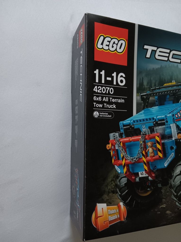 Nieotwarte Lego Technic 42070 Terenowy Holownik 6x6
