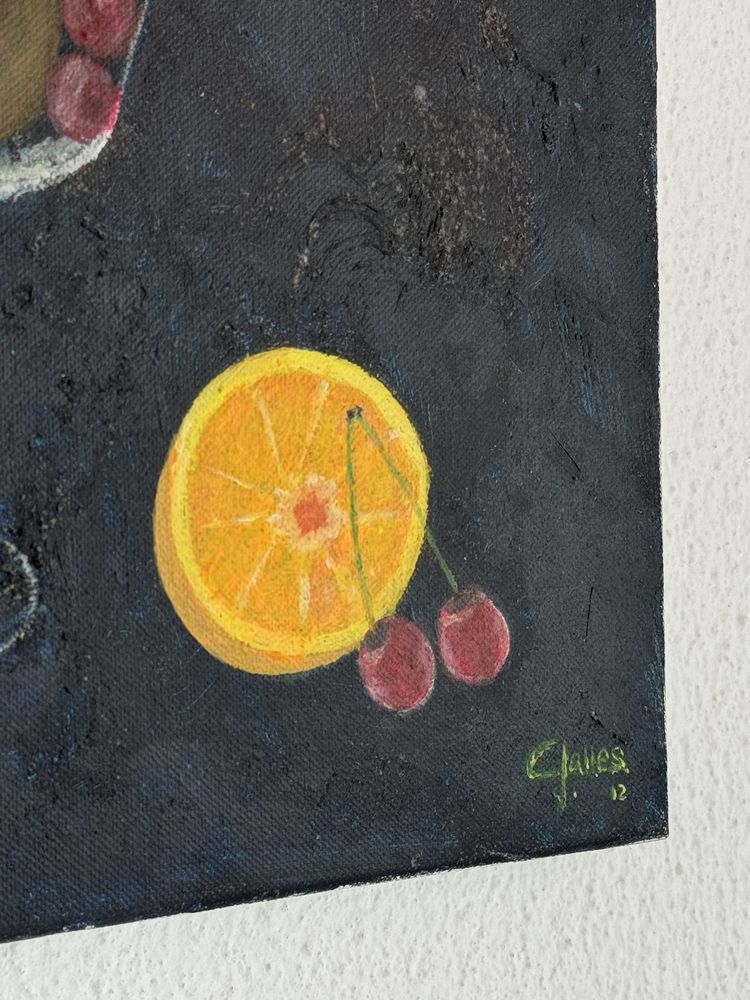 Tela 40x50 pintada à mão