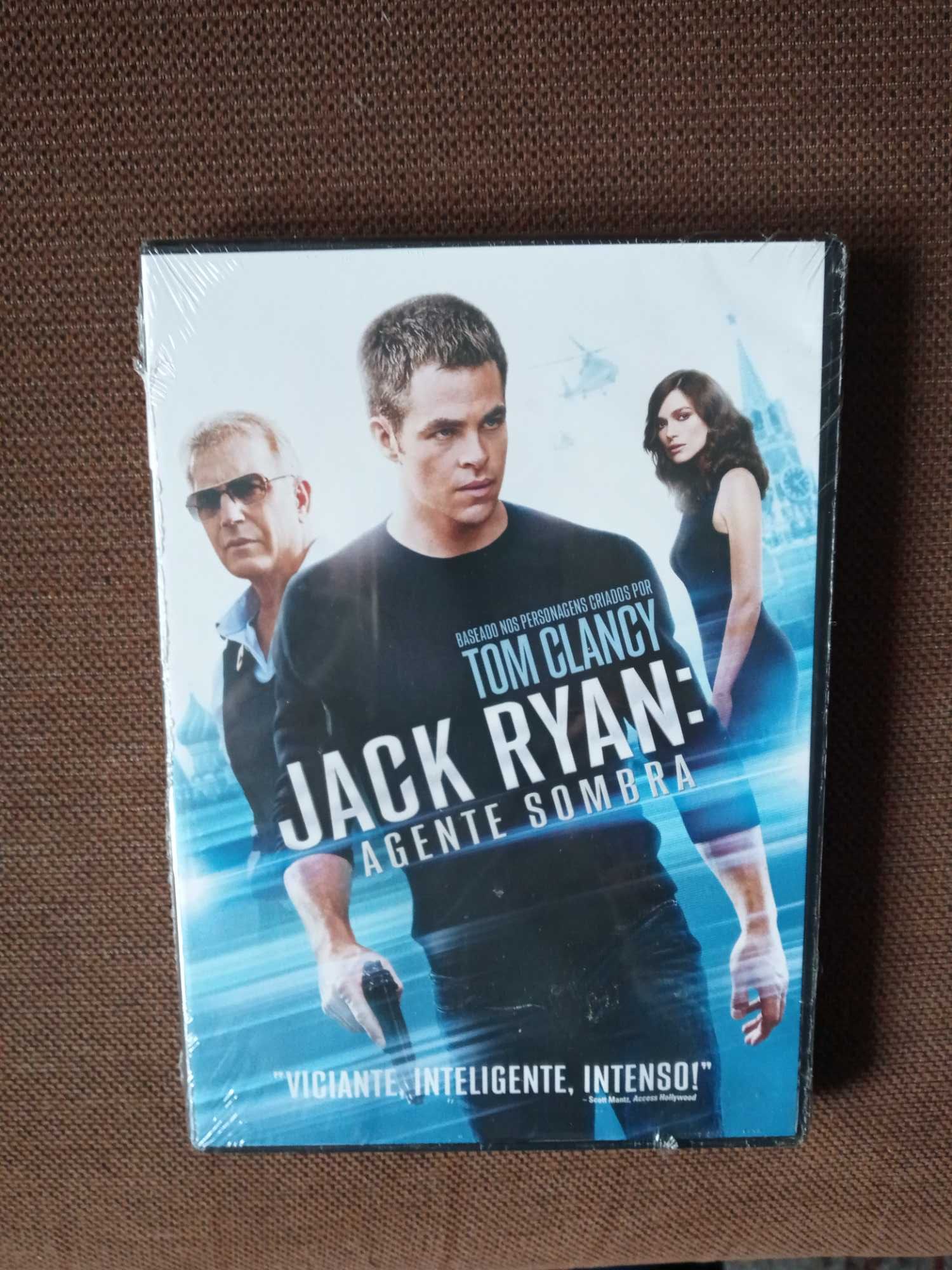 filme dvd original - jack ryan agente sombra - novo