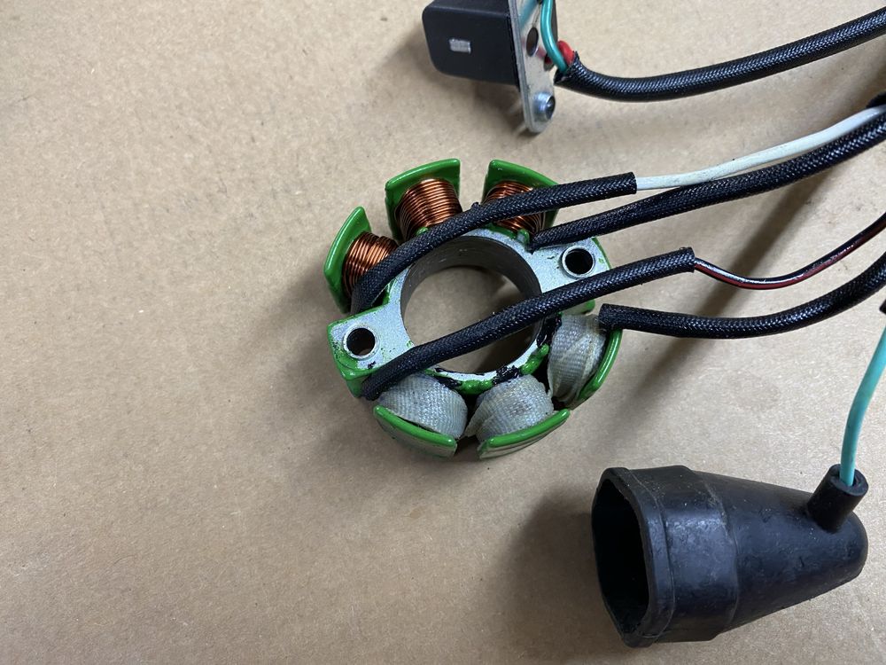 Części Kawasaki kx250f 2006r stator, cewkofajka, wiązka