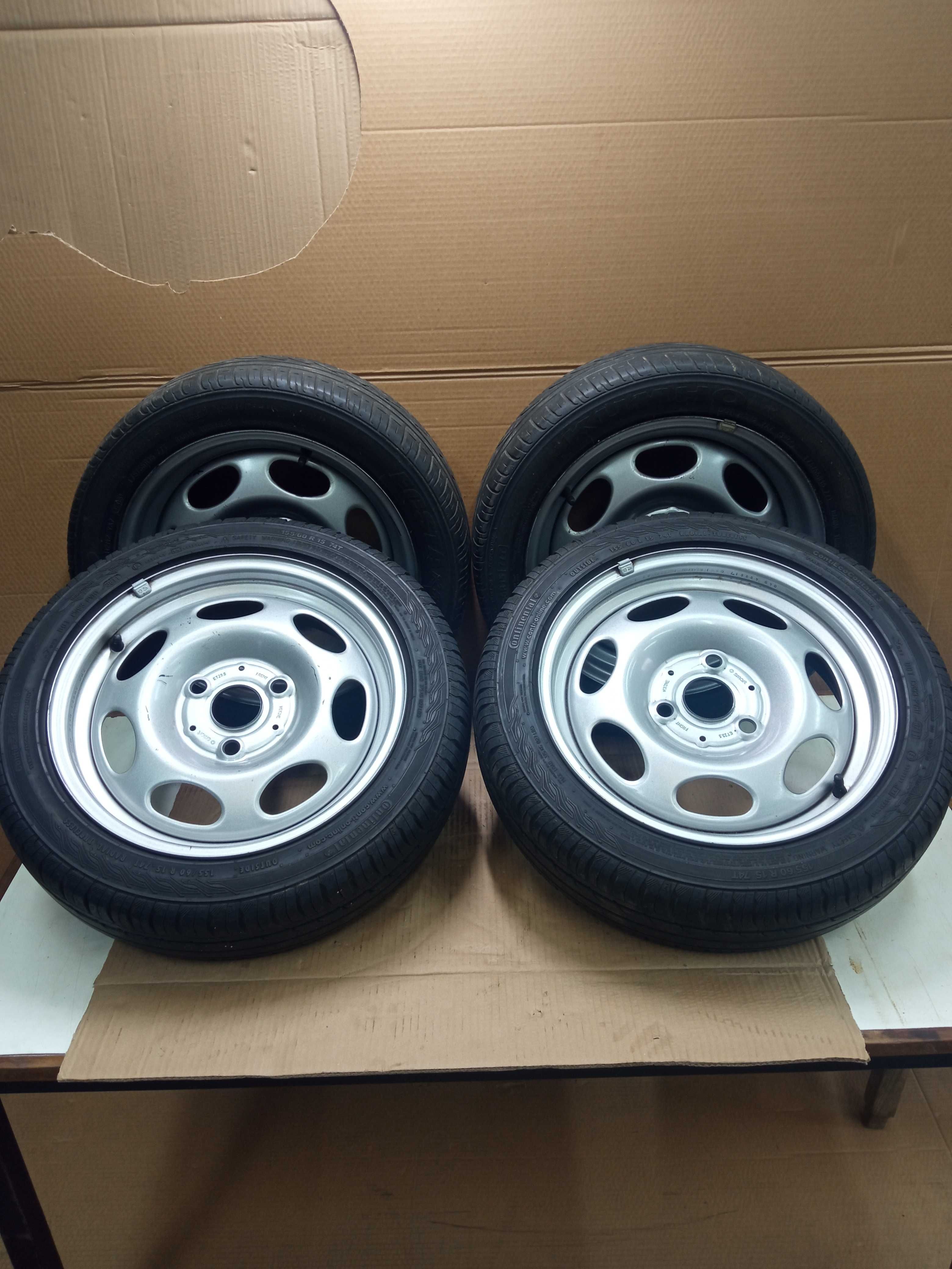 Jantes originais em ferro Smart Fortwo 451 de 15 Polegadas