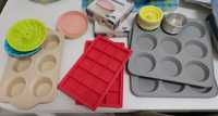 Formas de silicone para pastelaria