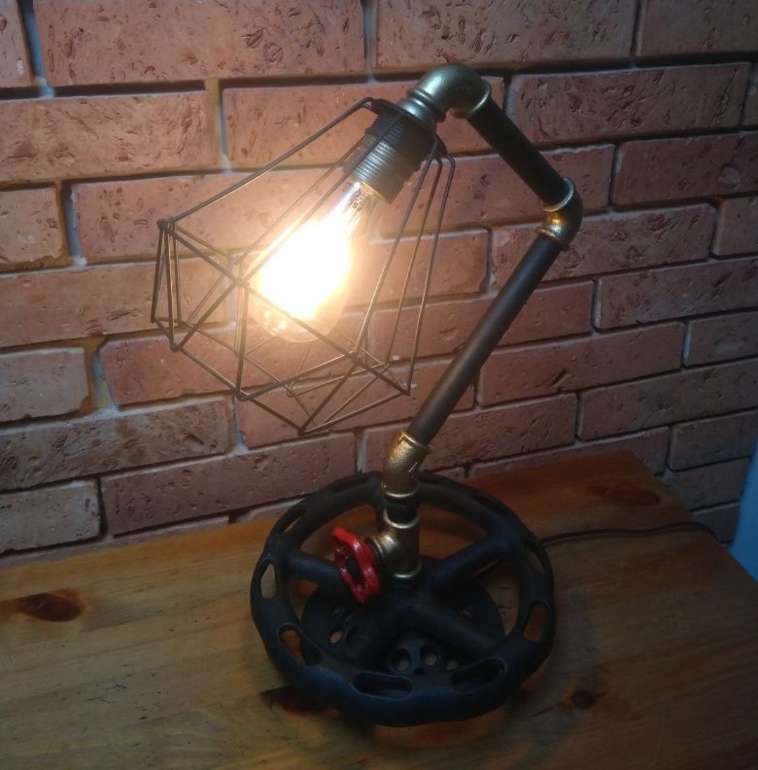 Lampa loft industrialna. Lampka