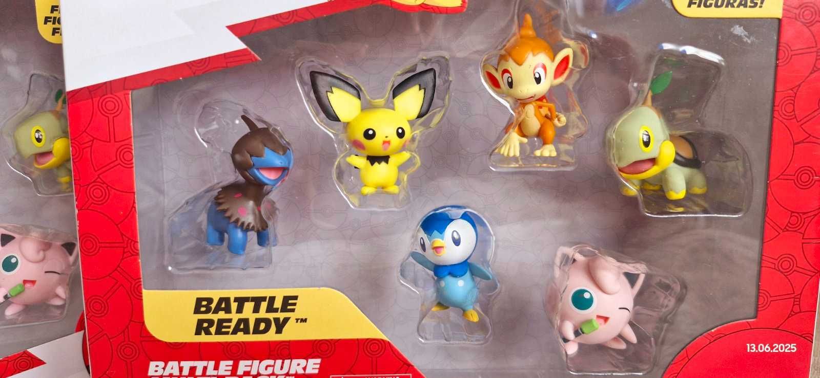 Pokemon zestaw 6 Figurek Bitewnych PICHU JIGGLYPUFF PKW3061