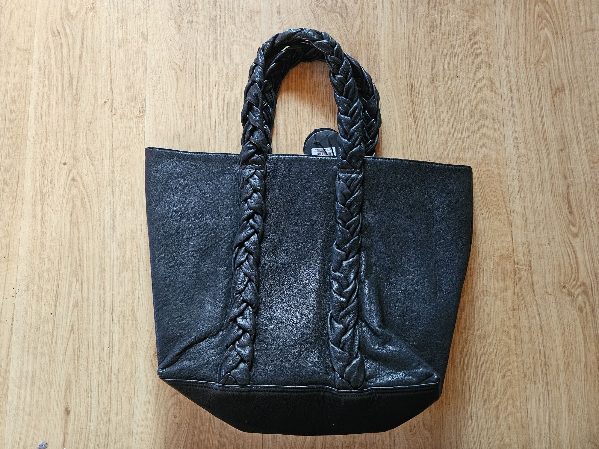 NuNoo shopper bag arket torebka zara skóra naturalna duża