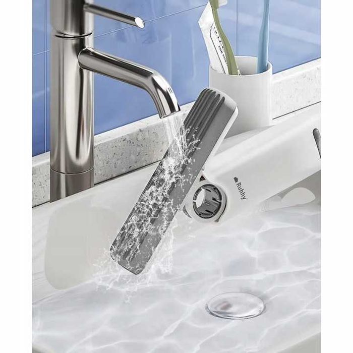 mini Mop płaski Ręczny Mop do Mycia i Ścierania 14,5 cm