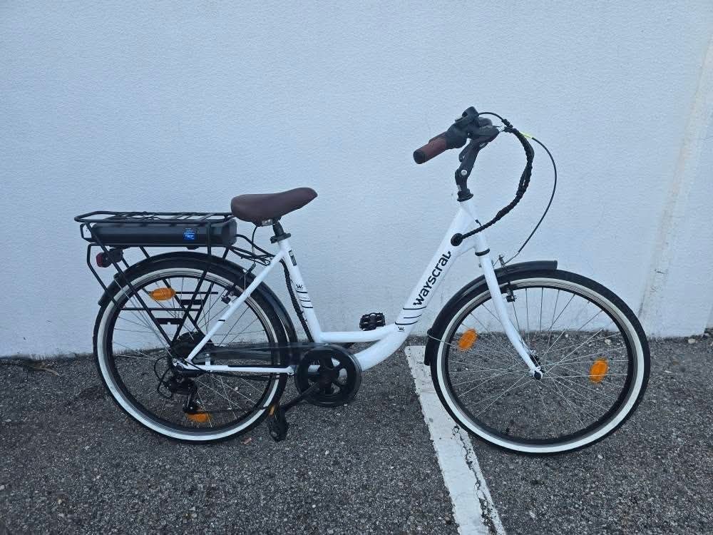 Bicicleta semi nova eletrica barataa