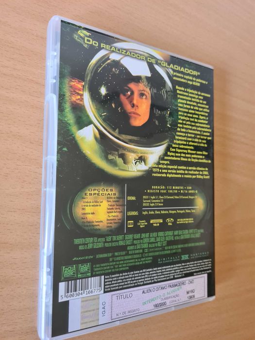 Filme "Alien: O Oitavo Passageiro" - Edição Especial em DVD