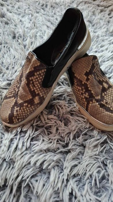 Buty Michael Kors, trampki Slip On MK, roz.36,5-37 (6 i 1/2)