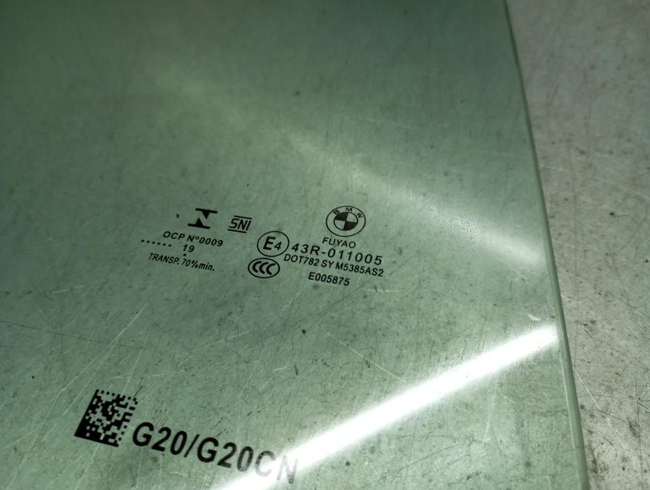 Vidro porta trás direito BMW 3 (G20, G80)