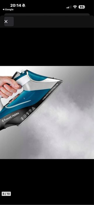 Żelazko bezprzewodowe russell hobbs