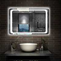 Зеркало светододное с лед подсветкой гримерное для макияжа в ванную