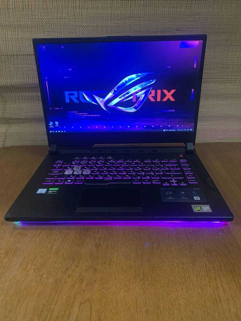 Игровой Ноутбук Asus ROG STRIX i7 16 ядер GTX 1650 ti 16GB ОЗУ ССД