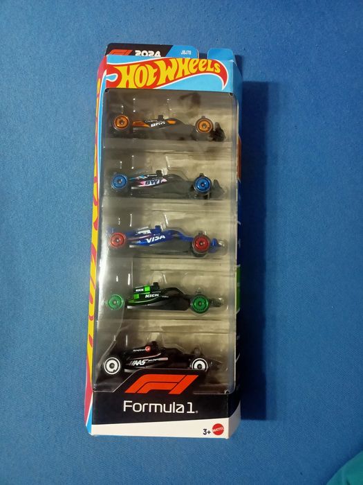 Hot Wheels 5 pak Formula F1