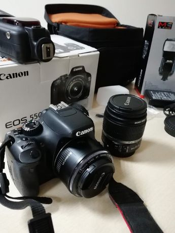 Canon EOS 550D EF 50mm f/1.8 64GB