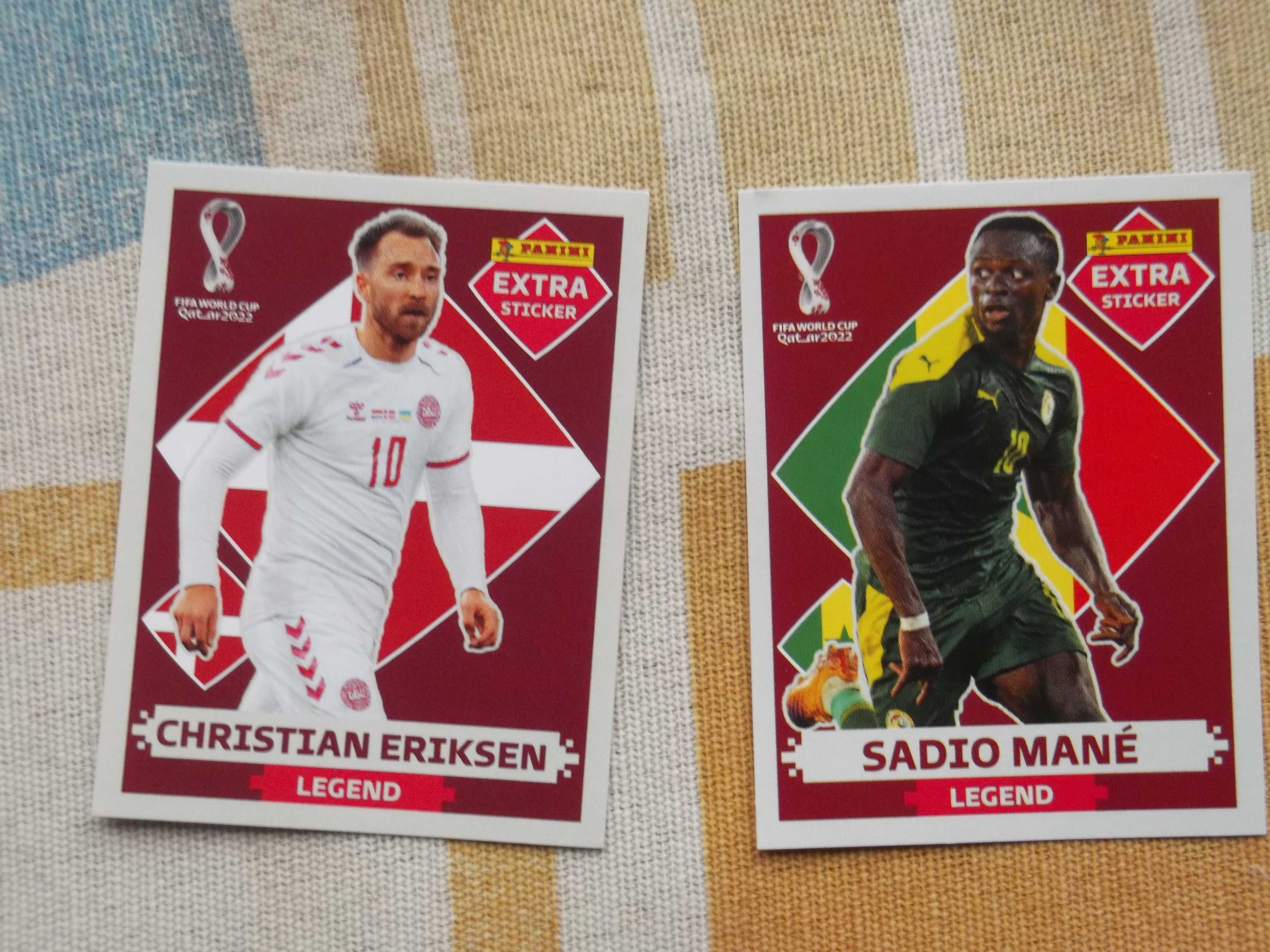 Cromos do Qatar 2022 com Extras