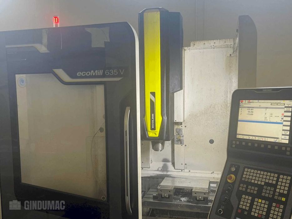 DMG MORI ecoMill 635V – 2015, 3 osie, centrum obróbcze CNC