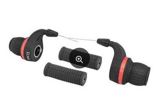 Manetki Grip 7/3 K36 Czarne Index + Chwyt VDG8003 Kraton