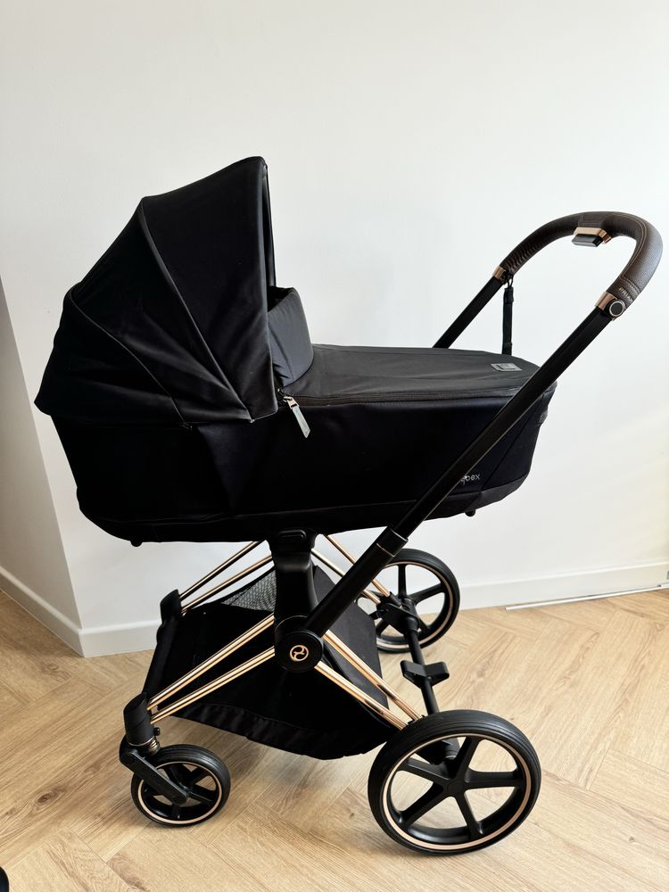 Cybex priam 2 w 1 albo 4 w 1 czarny black wózek spacerówka