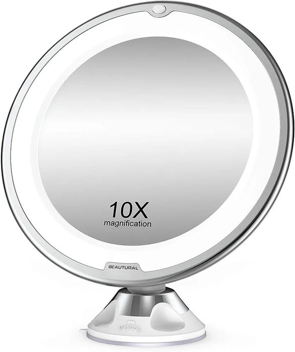 Lusterko z podświetleniem LED 10*powiększenie N19