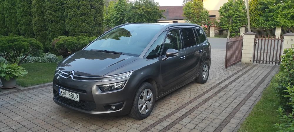 Citroën C4 Grand Picasso 1.6 HDI 116KM 2016r. 7osób Hak