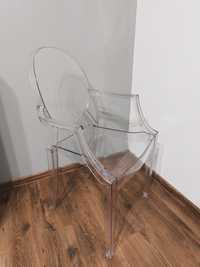 Krzesło transparentne przezroczyste