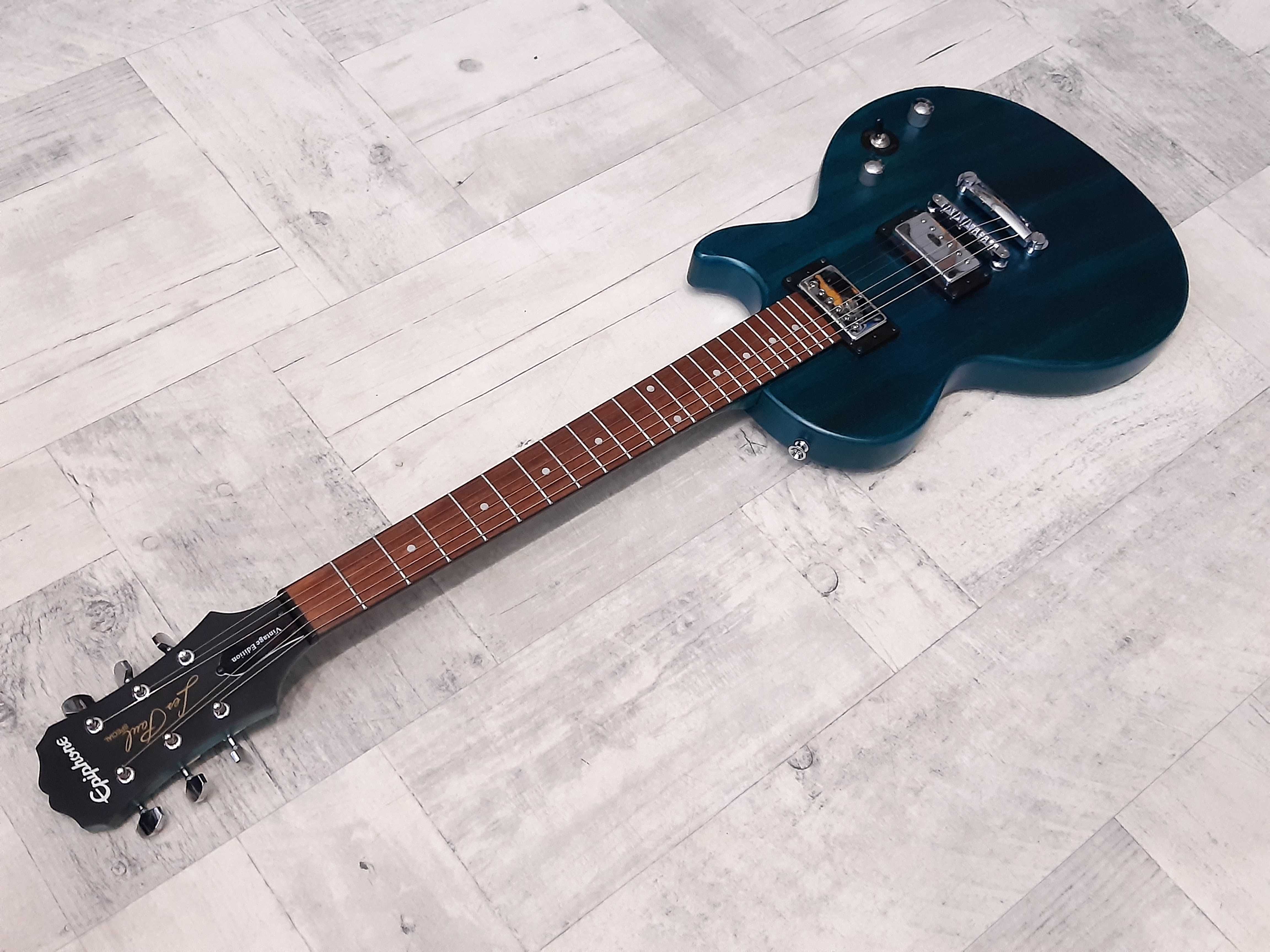 Gitara Epiphone Les Paul Turquoise Open Pore Matt-wysyłka Free-zamiana