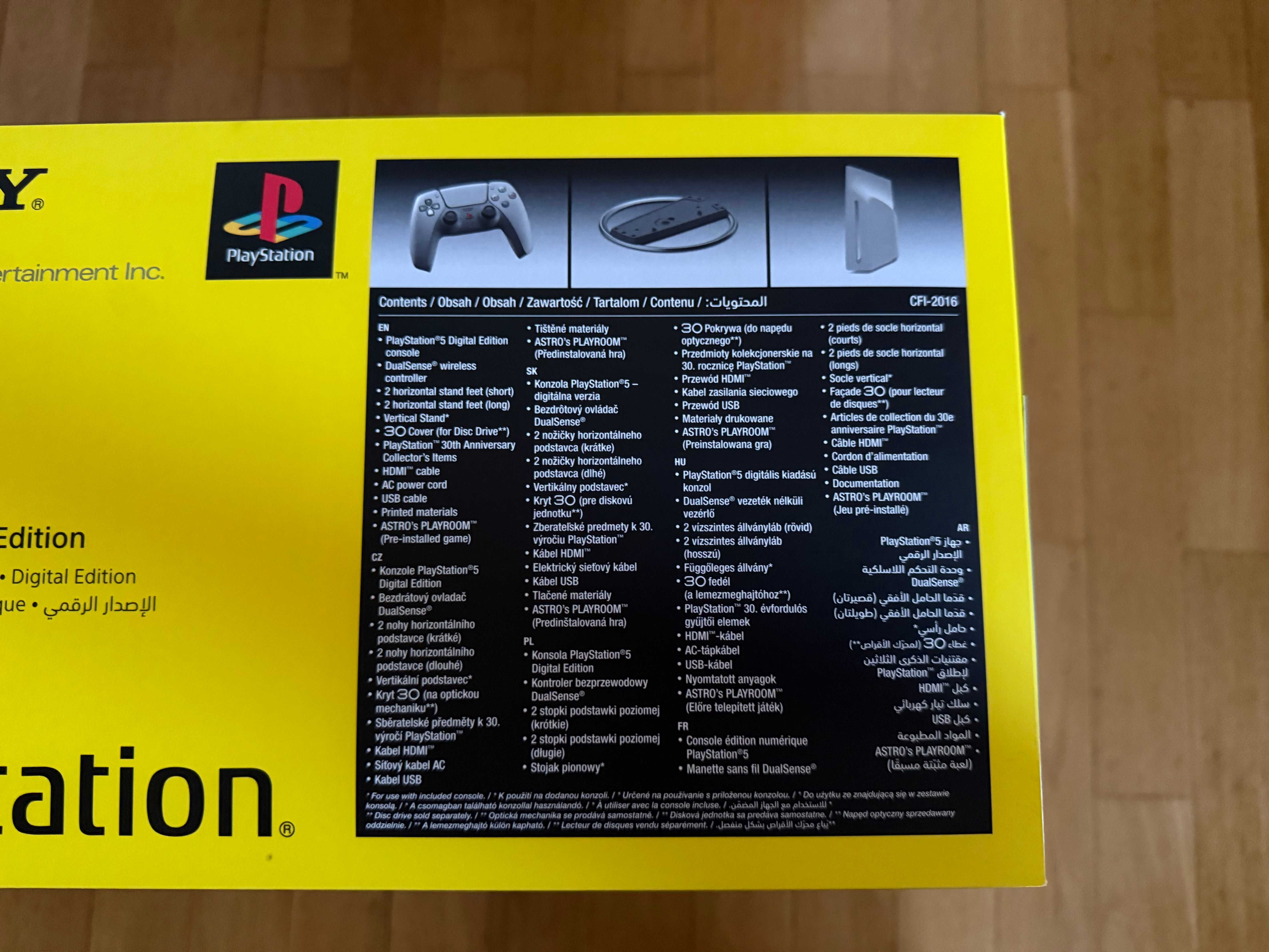 NOWA PlayStation 5 PS5 Limited Edition 30 rocznica DualSense SSD 1 TB