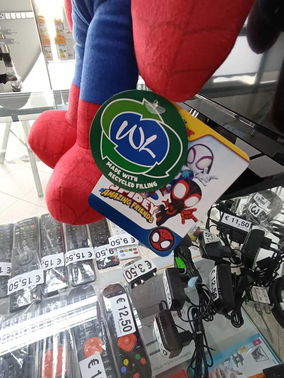 Peluche Marvel Spidey e a sua Superequipa Spidey 35cm