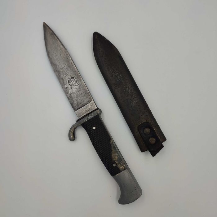 niemiecki nóż Hitlerjugend- sygnatura "RZM M7/13"- Oryginał