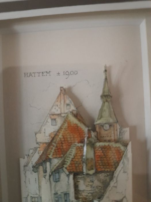 Obraz 3D Antona Piecka Hattem 1900 rok