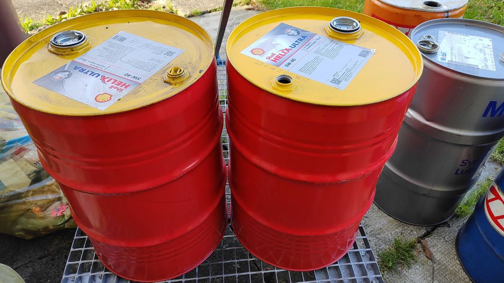 Beczki, beczka metalowa 60 i 55litrów