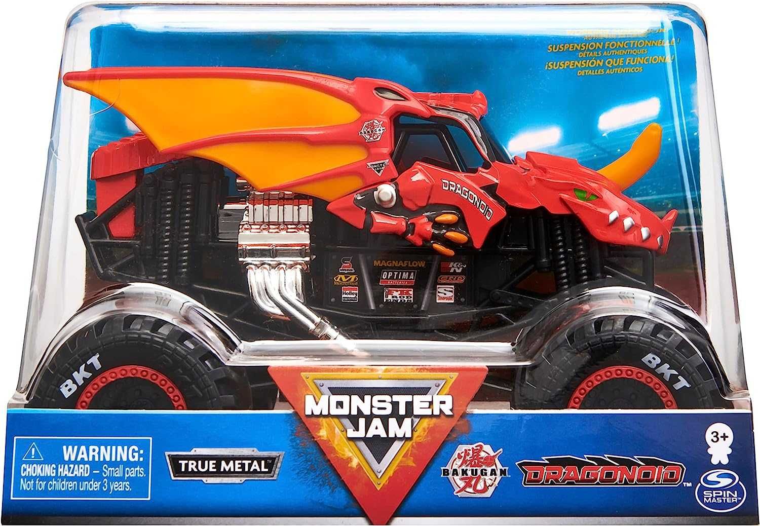Великий Monster Jam Bakugan Dragonoid Monster Truck Монстер трак Джип