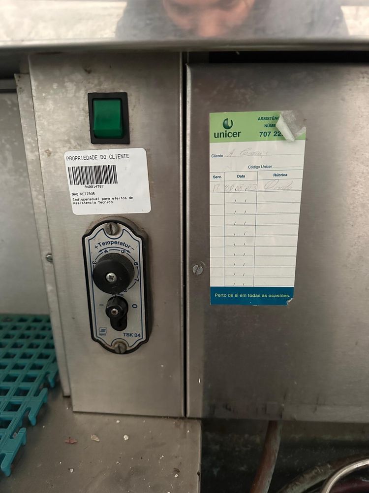 Bancada inox em L