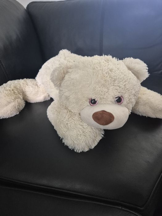 Biały misiu duży