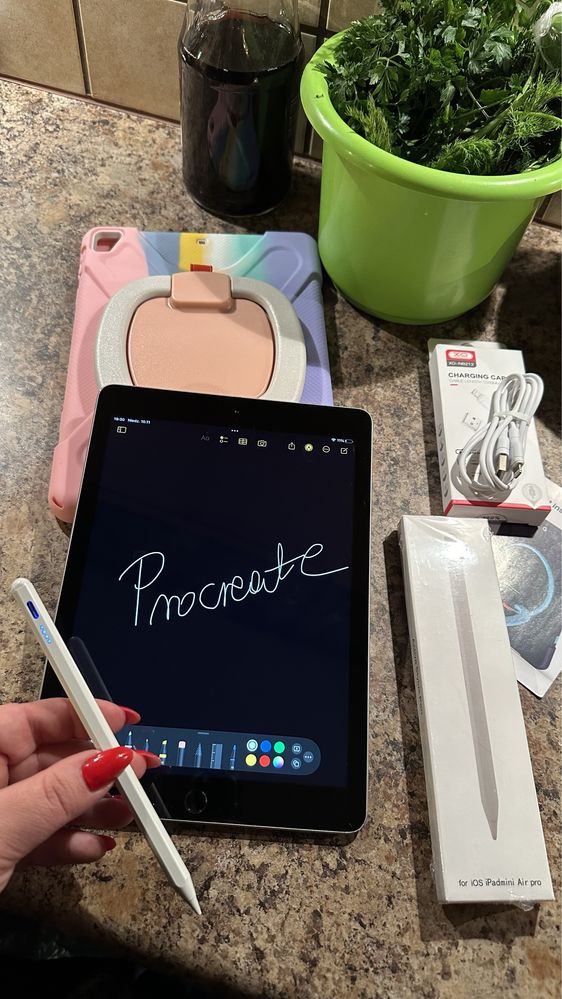 Tablet iPad Apple Retina - TOUCH ID - PROCREATE