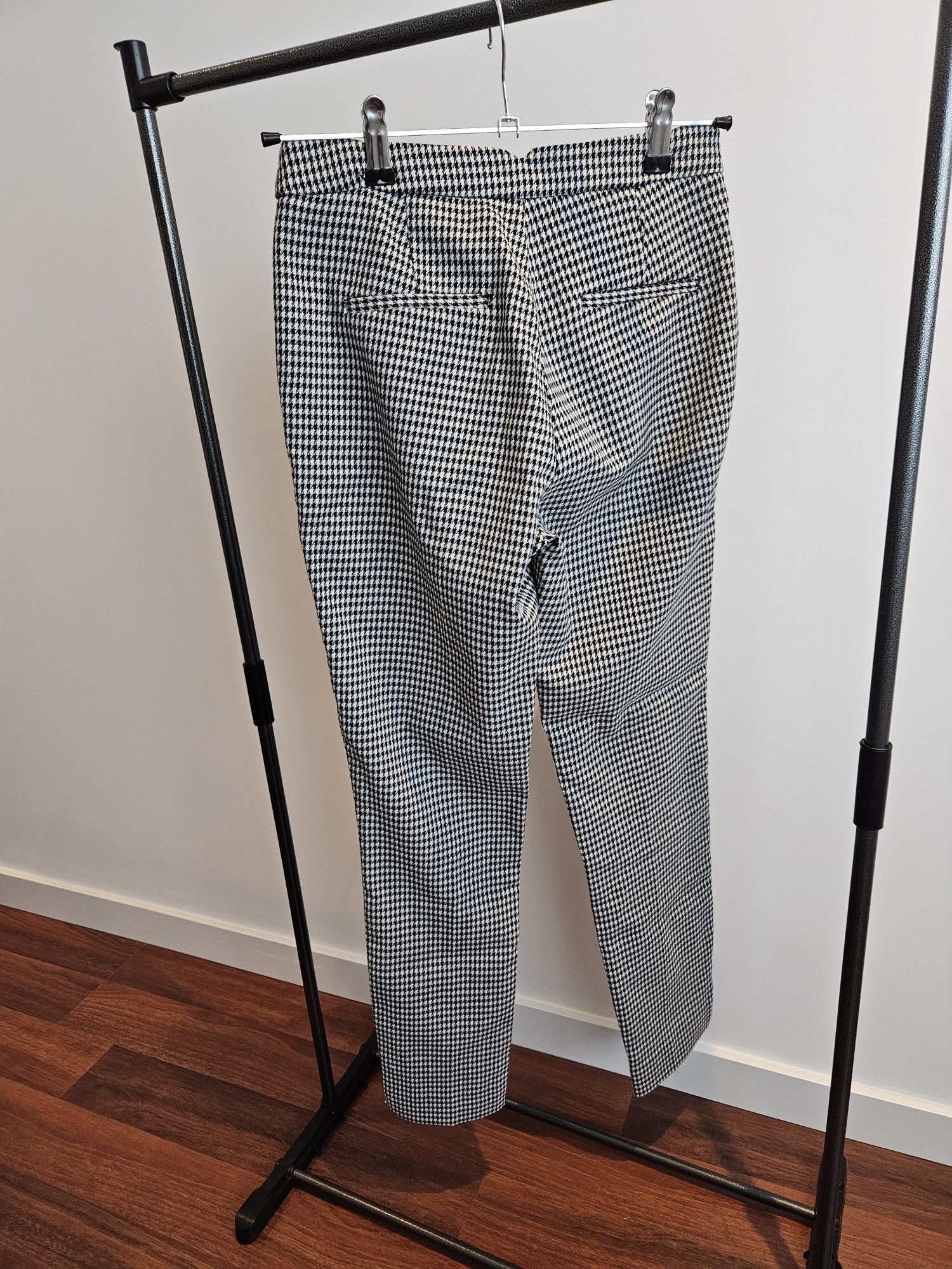 Calças chino com padrão