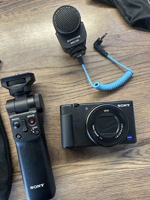 Zestaw vlogowy – Sony ZV-1 + akcesoria