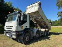 Iveco  TRAKKER 410 8X4 Kiper Meiller Hydroburta Manual Resor Przebieg 298 TKM