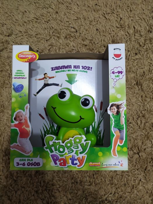 Nowa gra zabawka froggy Discovery dumel