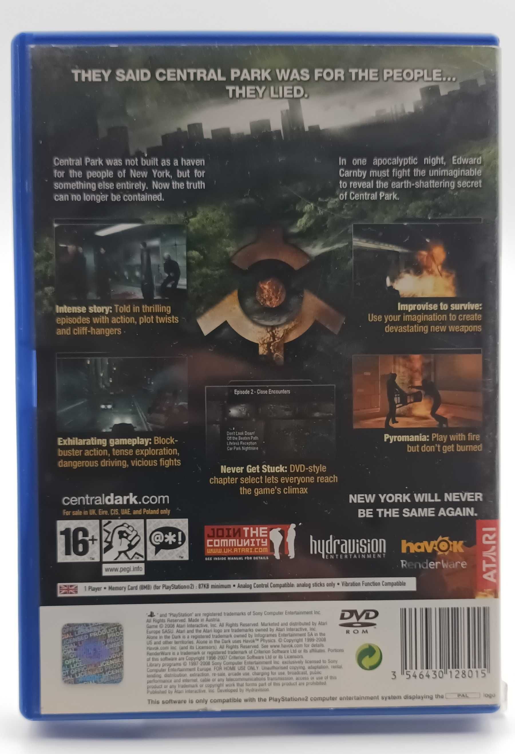 Alone in the dark PS2