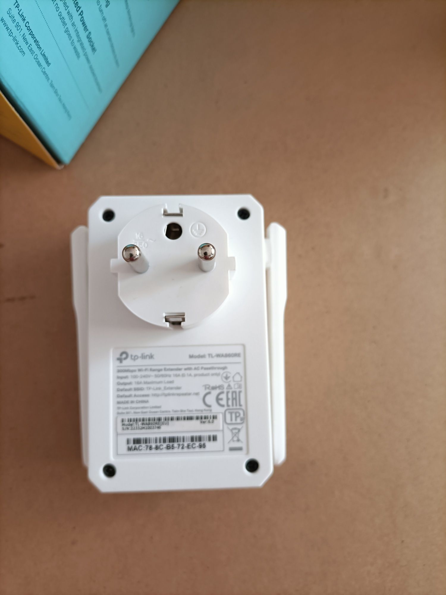 Wifi extender, extensor de sinal WiFi doméstico