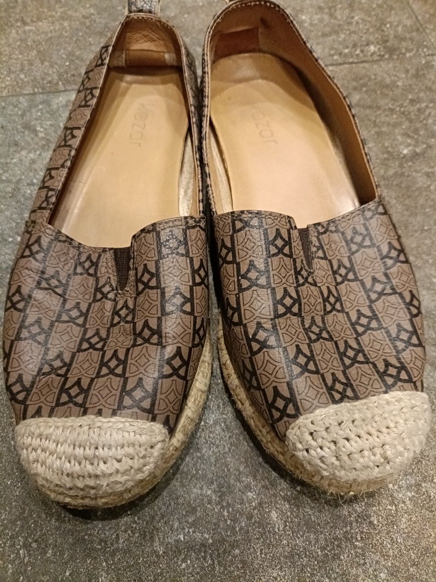 Mokasyny espadryle kazar półbuty 36