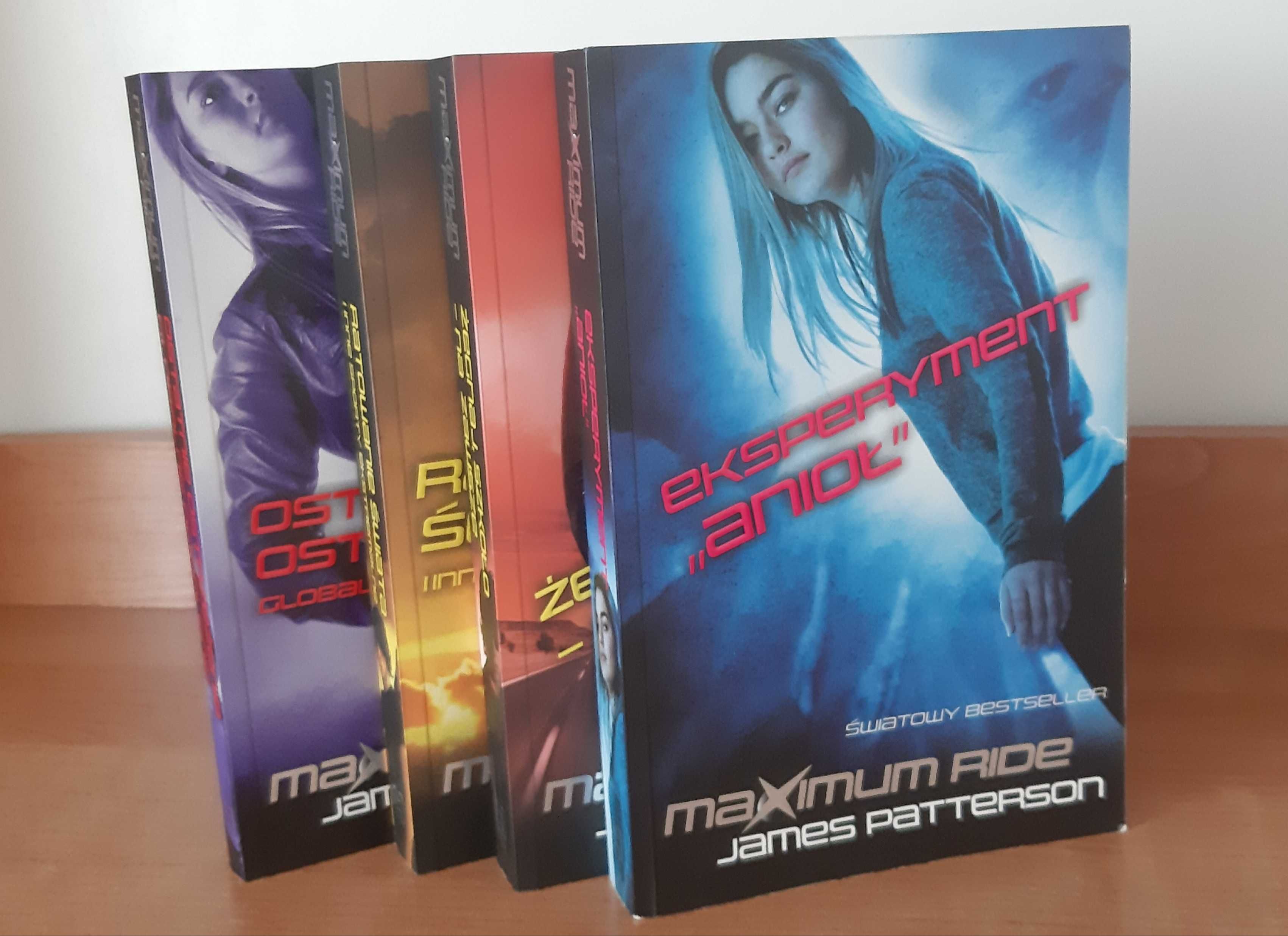 Maximum Ride tomy 1-4 (Eksperyment "Anioł") James Patterson