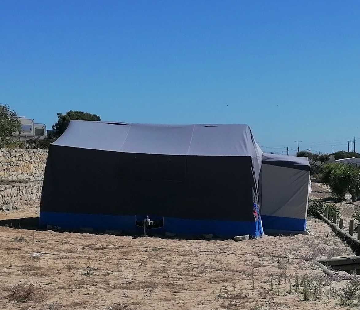 Auto Tenda com 3 quartos + Avançado + Cozinha